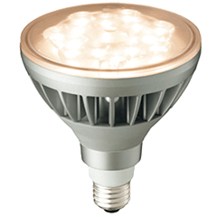 ﾋﾞｰﾑ電球150W相当　LED ｱｲﾗﾝﾌﾟ ﾋﾞｰﾑ電球形（電球色）【屋外･屋内用】